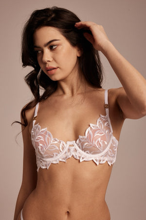 Zamora Lingerie Embrace Set Bra Panty White 2